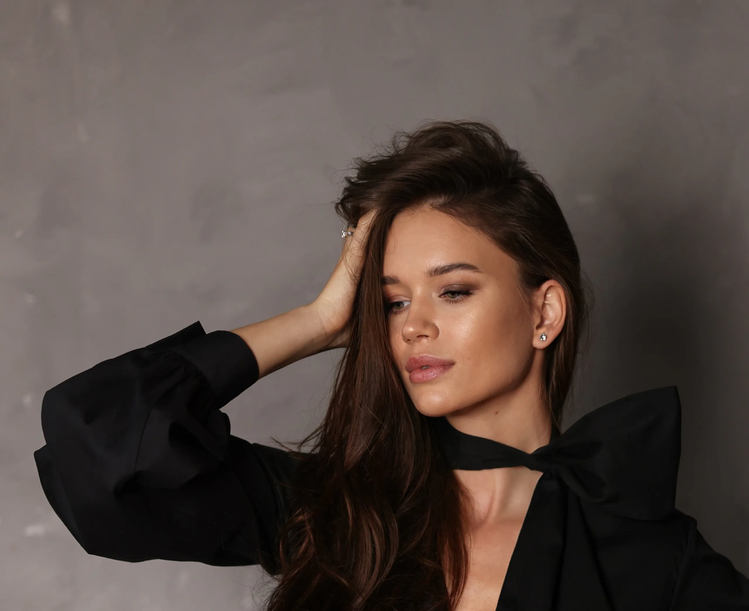 Elza Maniukhina — fashion model portrait